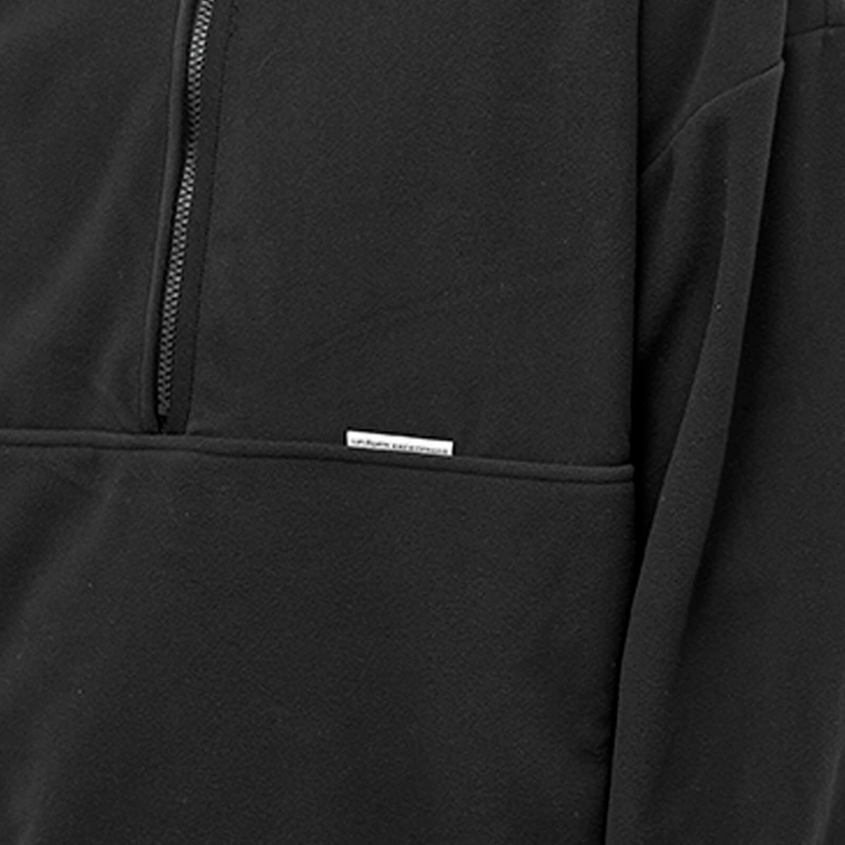 Uniform Experiment Men's Polartec Half Zip Fleece in Black