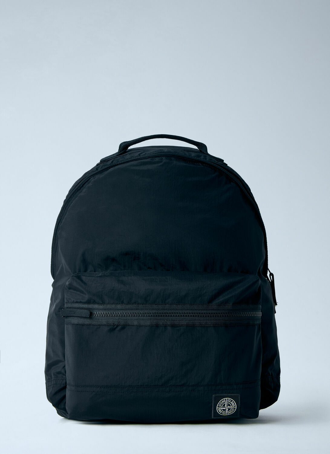 Stone Island Nylon Backpack with Front Zip Pocket
