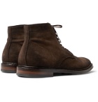 Officine Creative - Hopkins Burnished-Suede Boots - Brown