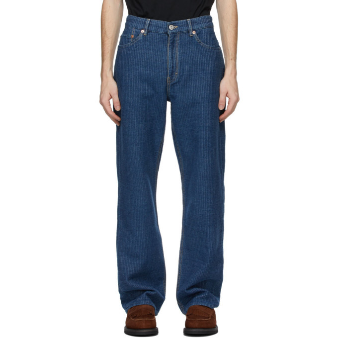 Photo: Our Legacy Indigo Formal Cut Jeans