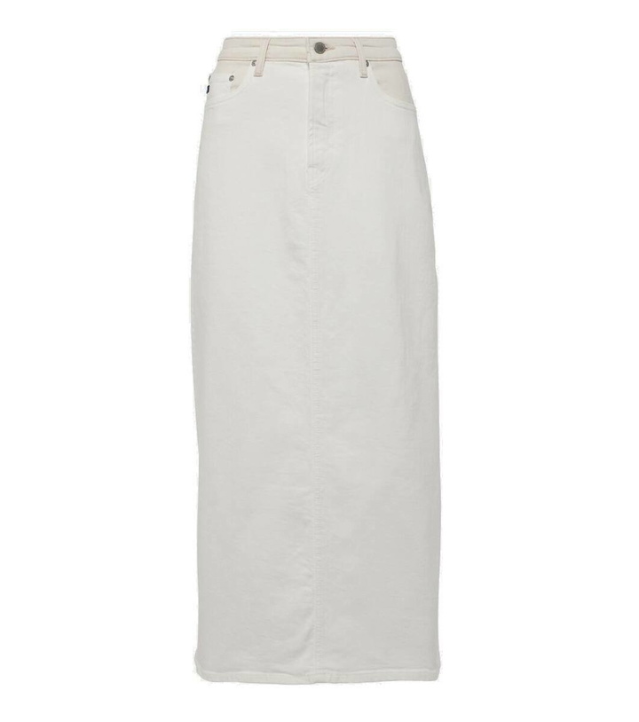 Photo: AG Jeans Denim maxi skirt