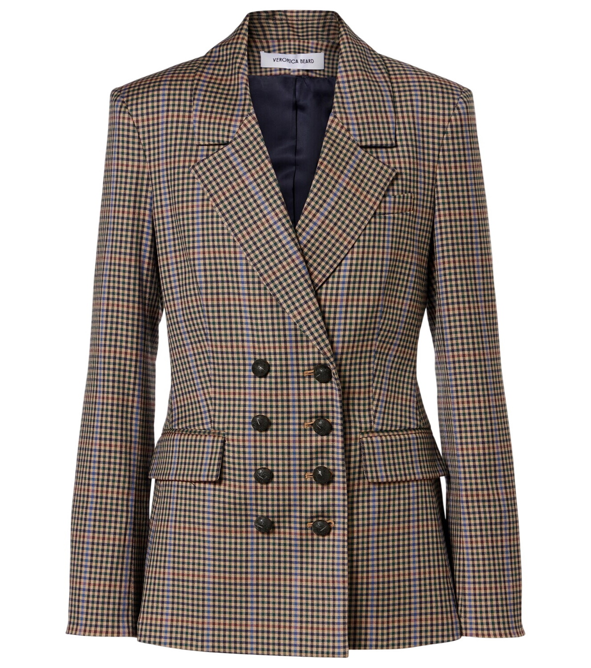 Hed Mayner Tan Wool Cropped Peacoat Hed Mayner