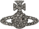 Vivienne Westwood Gunmetal Grace Earring