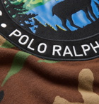 Polo Ralph Lauren - Logo-Appliquéd Camouflage-Print Fleece-Back Cotton-Blend Jersey Sweatshirt - Men - Army green