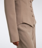 Georges Hobeika Silk-blend jacket