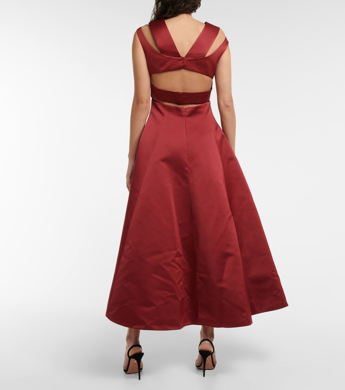 Emilia Wickstead Luz cutout satin midi dress Emilia Wickstead Emilia Wickstead Luz cutout satin midi dress Emilia Wickstead