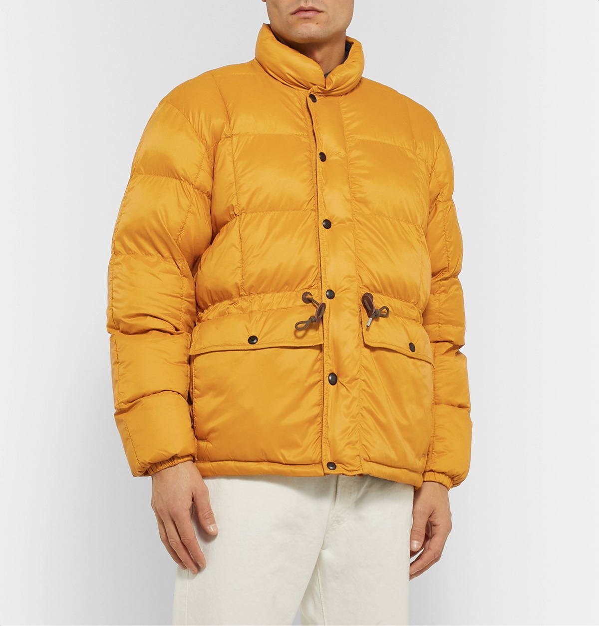 RRL - Quilted Padded Nylon Jacket - Yellow