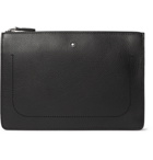 Montblanc - Full-Grain Leather Pouch - Black