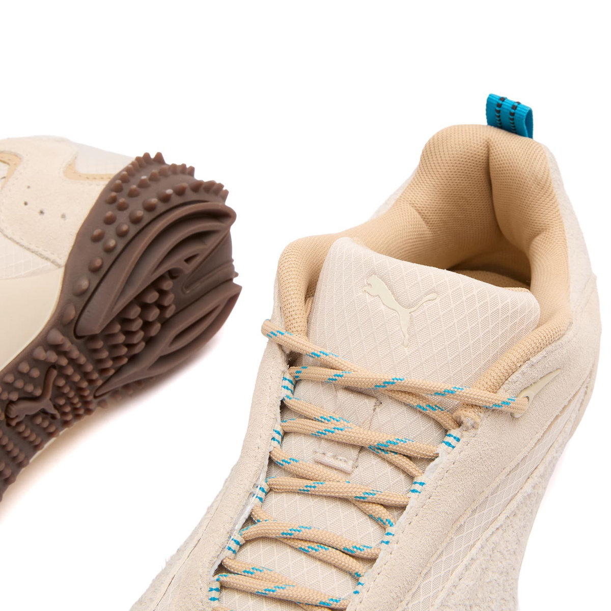 Puma Mostro LC Sneaker in Alpine Snow/Speed Blue