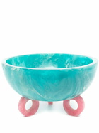 Jonathan Adler Blue Mustique Disk Bowl