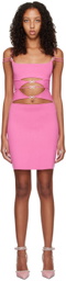 MACH & MACH Pink Matilde Minidress