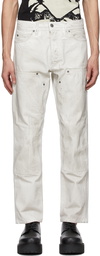 Enfants Riches Déprimés White Cargo Carpenter Jeans