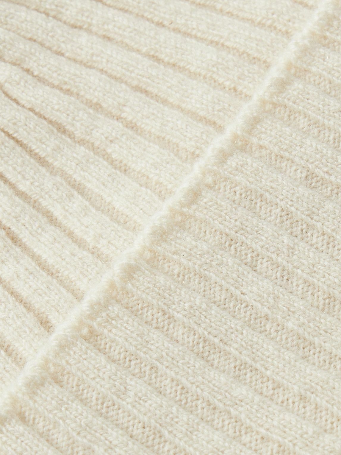 De Petrillo - Ribbed Wool and Cashmere-Blend Beanie