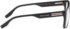 Marc Jacobs Black Rectangular Sunglasses