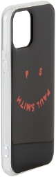 PS by Paul Smith Black Happy Print iPhone 11 Pro Case