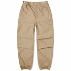 Nanamica Men's Deck Pants in Sand Beige