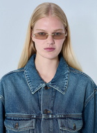 Balenciaga Gossip Rectangular Sunglasses