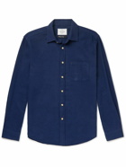 Portuguese Flannel - Teca Cotton-Flannel Shirt - Blue