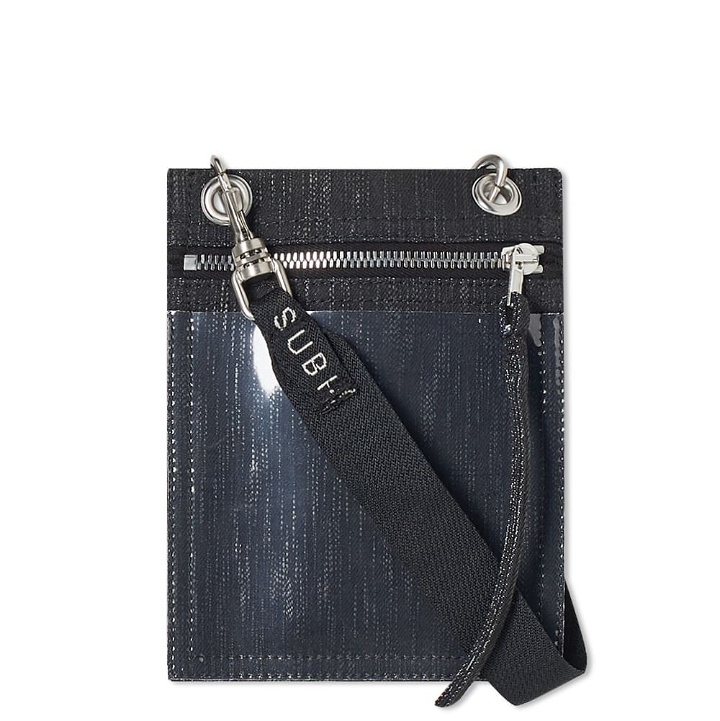 Photo: Rick Owens DRKSHDW Coated Canvas Side Pouch