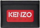 Kenzo Black Kenzo Paris Leather Card Holder