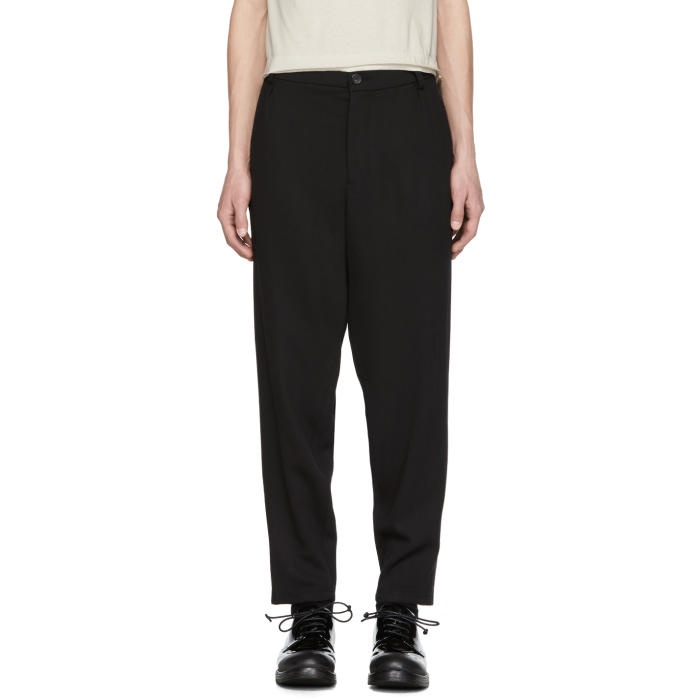 Photo: Damir Doma Black Wool Paal Trousers