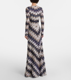 Missoni Lamé maxi dress