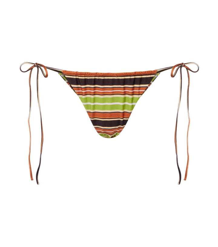 Photo: Faithfull Bruna striped bikini bottoms
