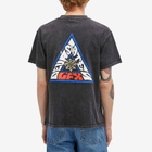 Deva States Men's Buzzsaw T-Shirt in Washed Black