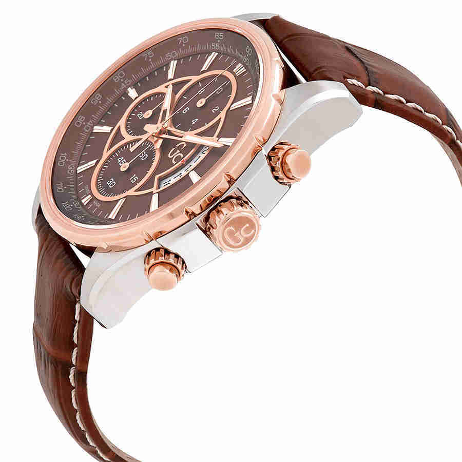 Guess Techno Class Chronograph Brown Dial Mens Watch X81002G4S