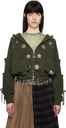 Chopova Lowena Green Dallas Hoodie