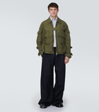 Dries Van Noten Cargo cotton jacket