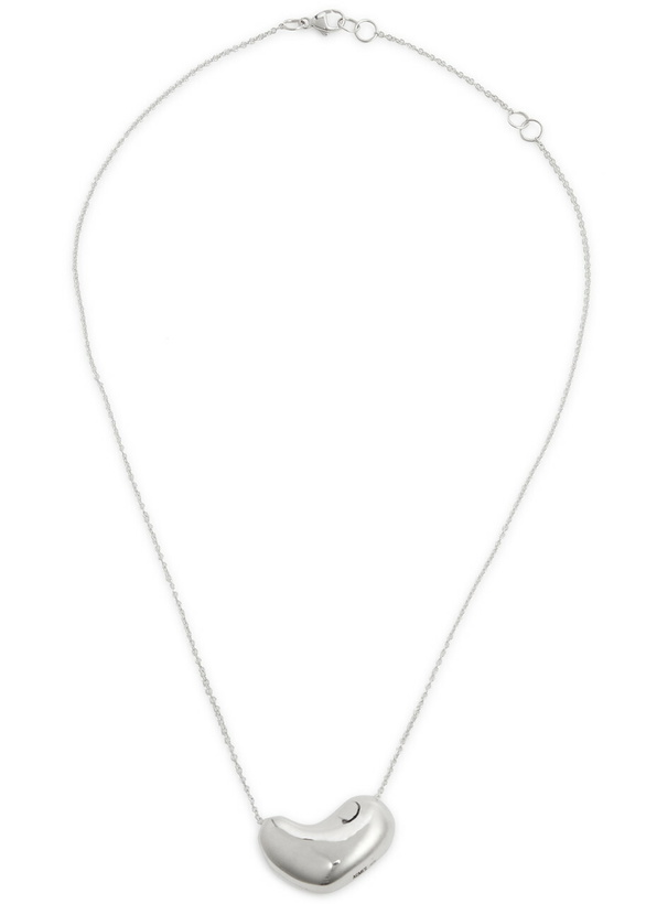 Photo: Agmes Heart Small Sterling Silver Necklace - One Size