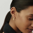 Missoma Women's Pearl Wave Hoop Earrings in Gold