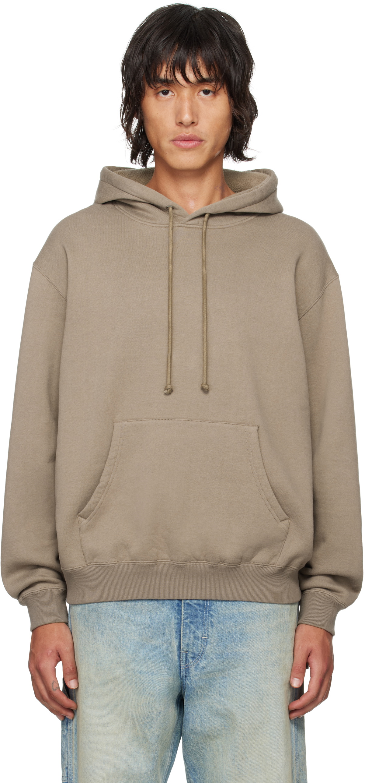Auralee Double Cloth Heavy Wool Pile Zip Hoodie – Très Bien