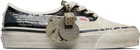 Vans Off-White & Black Premium Authentic Sneakers