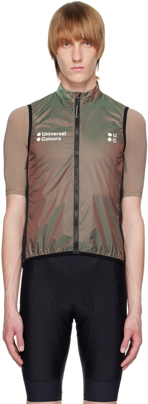 Photo: Universal Colours Green & Red Spectrum Vest