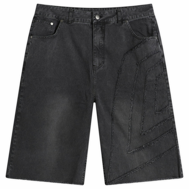 Photo: Umbro Men's Washed Drill Short in Black