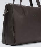 Zegna Leather duffel bag