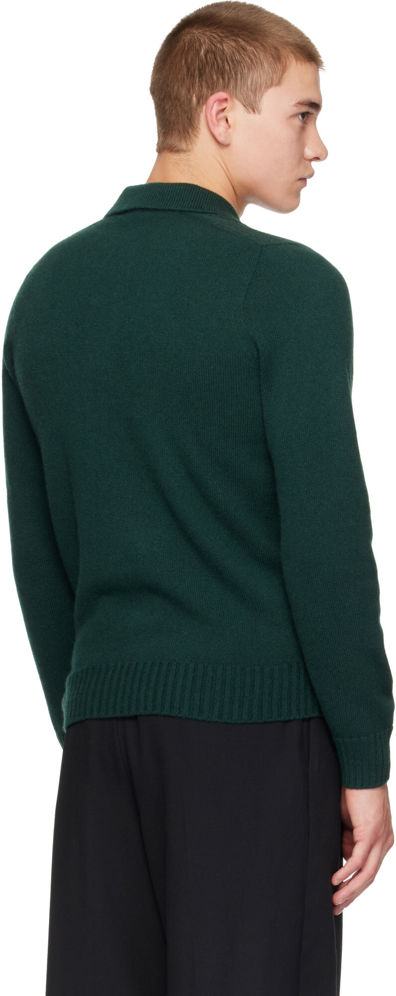 Lacoste Green Cashmere Polo