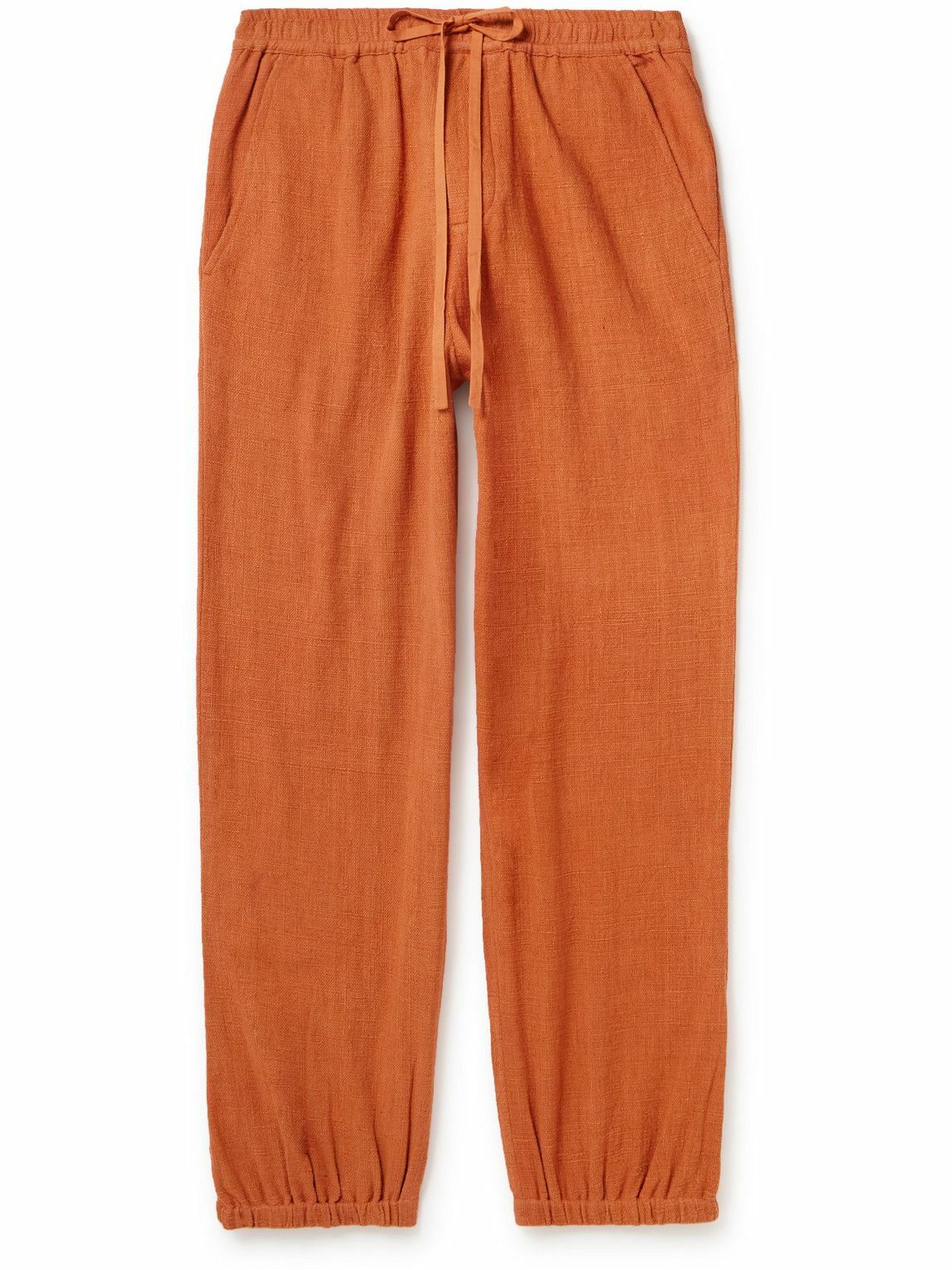 SMR Days - Laguna Cotton Drawstring Trousers - Orange