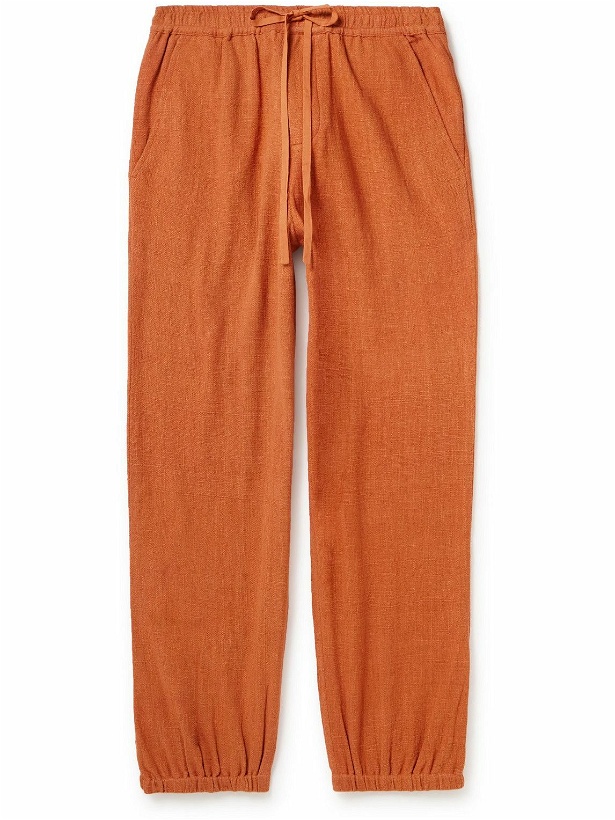 Photo: SMR Days - Laguna Cotton Drawstring Trousers - Orange