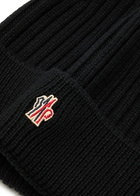 Moncler Grenoble Après-Ski Ribbed Wool Beanie - Black - One Size