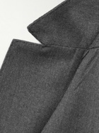 Altea - Alfonso Slim-Fit Unstructured Virgin Wool Blazer - Gray
