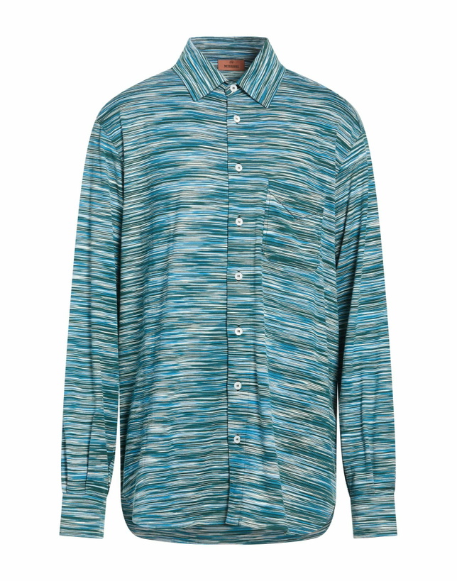 Photo: Missoni Mens Shirt Dark in Green