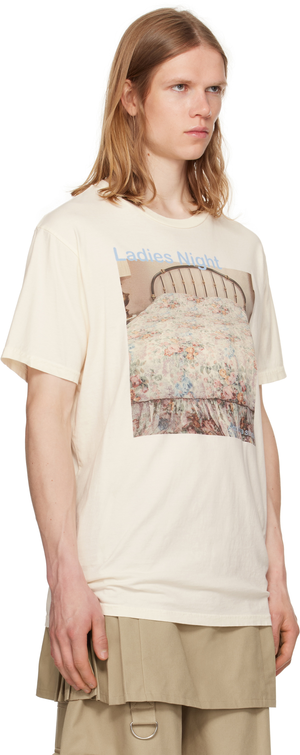 Collina Strada Off-White 'Ladies Night' Graphic T-shirt