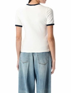 Courrèges Singnature Contrast Tshirt