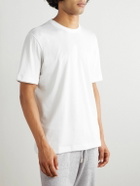 Eleventy - Giza Cotton-Jersey T-Shirt - White