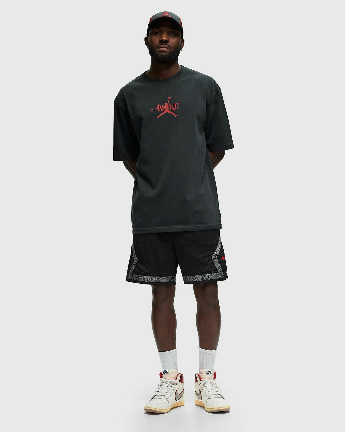 Jordan X Awake Ny Solid Tee Black Shortsleeves JordanLuca