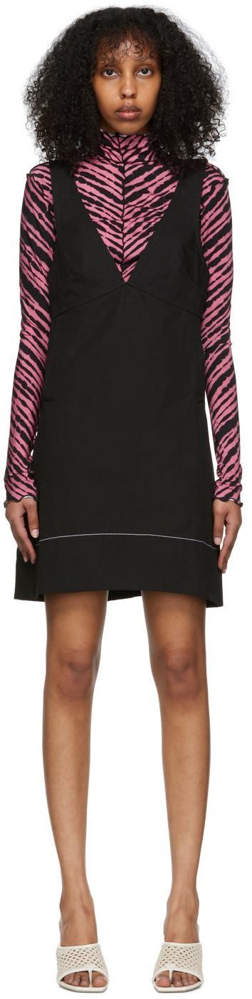 Proenza Schouler Black Proenza Schouler White Label Mini Dress