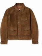 RRL - Alston Suede Jacket - Brown